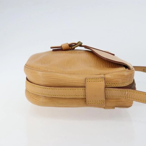 LOUIS VUITTON Epi Jeune Fille MM Shoulder Bag Beige M52156 LV Auth BA8158 - Picture 4 of 15